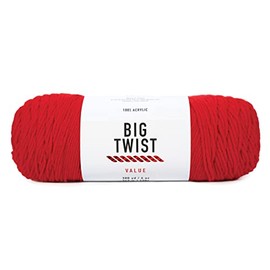 Value Worsted Yarn (Varsity Red)