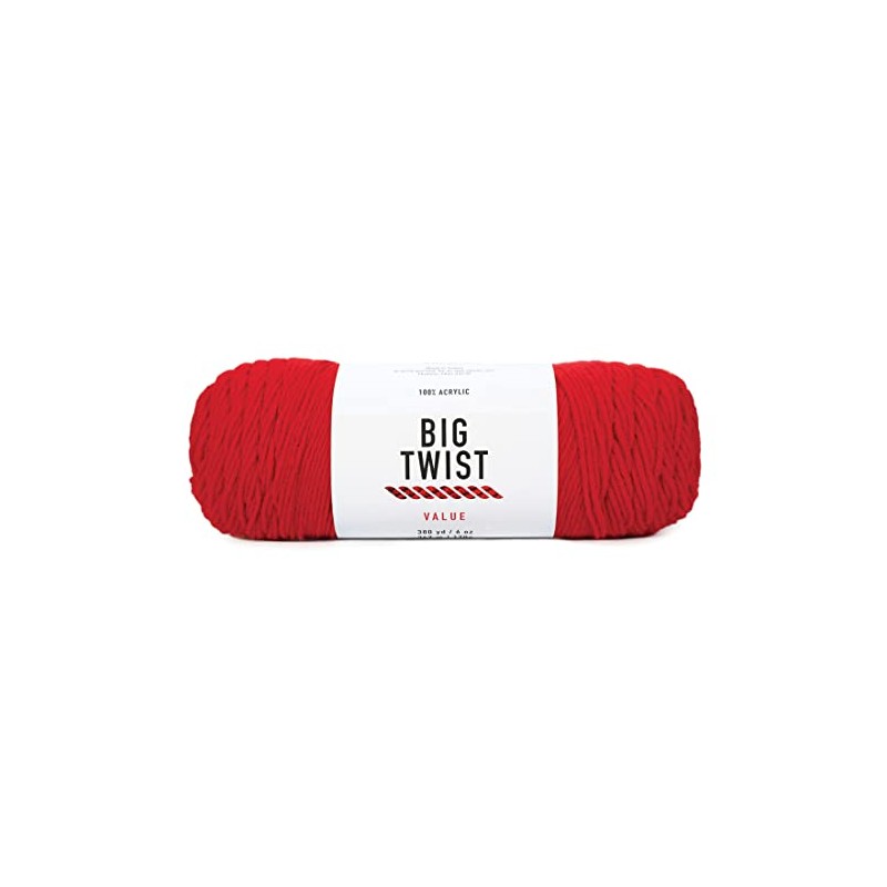Value Worsted Yarn (Varsity Red)