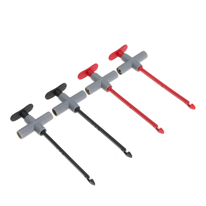 Puncture Probe Test Leads Wire-Piercing Test Clip Multimeter Testing Tool