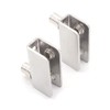 Set of 2 NUZAMAS Cabinet Door Pivot Hinges Set, Door