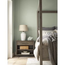 KILZ TRIBUTE Paint & Primer, Interior, Eggshell, Calm Forest, 1 Gallon