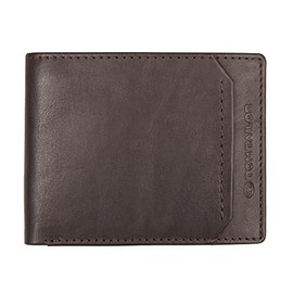 Tom Tailor Sam Men's Wallet Small Landscape Format Small, dunkelbraun, 003640