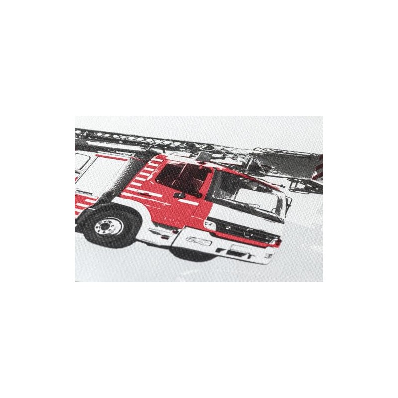 A.S. Création Border Wallpaper Border Fire Brigade Children's Room Grey