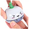 Gatuida Kitchen Mechanical Timer Cute Onion-Shaped Countdown Timer for Baking
