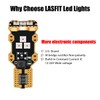 LASFIT 921 912 LED Bulbs Backup Reverse Light Cargo Light