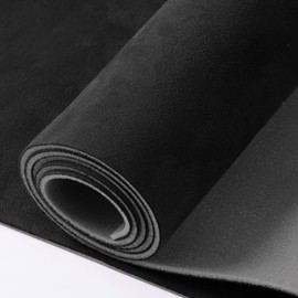 otoez Suede Headliner Fabric with Foam Backing Material 60" x 72" Automotive/Home Micro-Suede Headliner Material for Car RV Boat Interior Replacement Repair DIY, Black