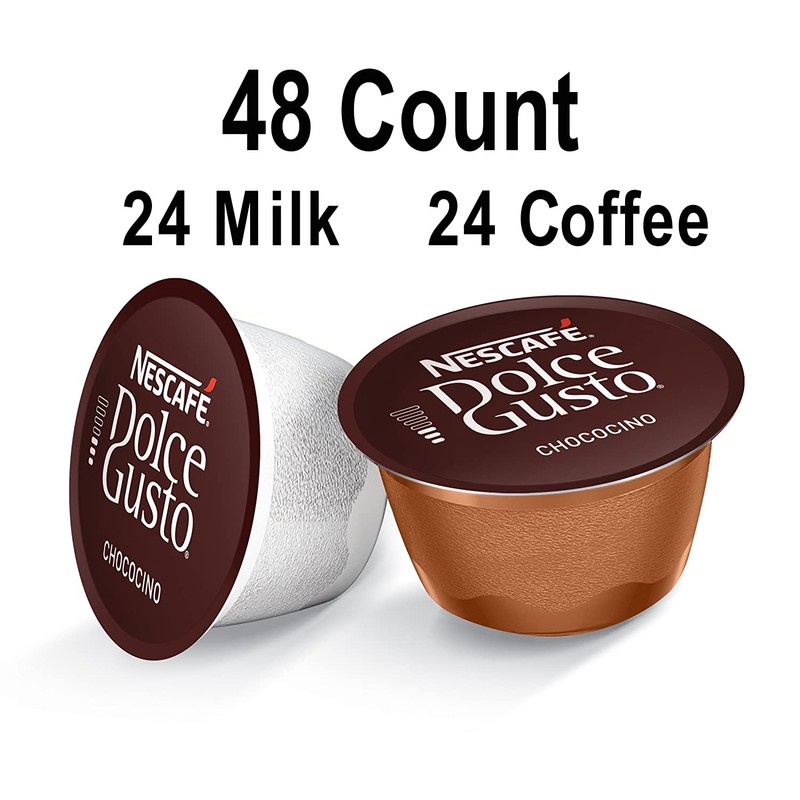 NESCAFÉ Dolce Gusto Coffee Capsules Chococino 48 Single Serve Pods