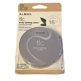 Almay tlc truly lasting color Pressed Powder, 200 Light / Medium