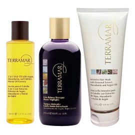 Kit Terramar Shampoo Matizador Mascarilla Y Ole 3 En 1