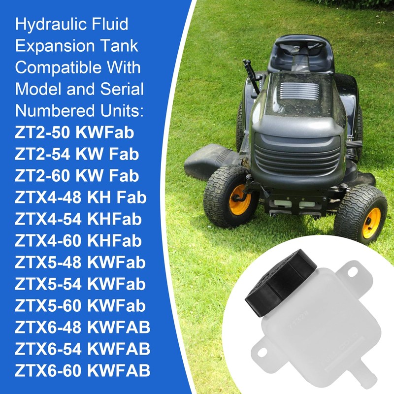 Lawnmower Hydraulic Fluid Expansion Tank Replacement for Bad Boy, Zt
