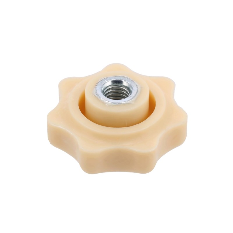 Simson KR51, SR4, SR50, SR80 Star Grip Nut M6 Beige