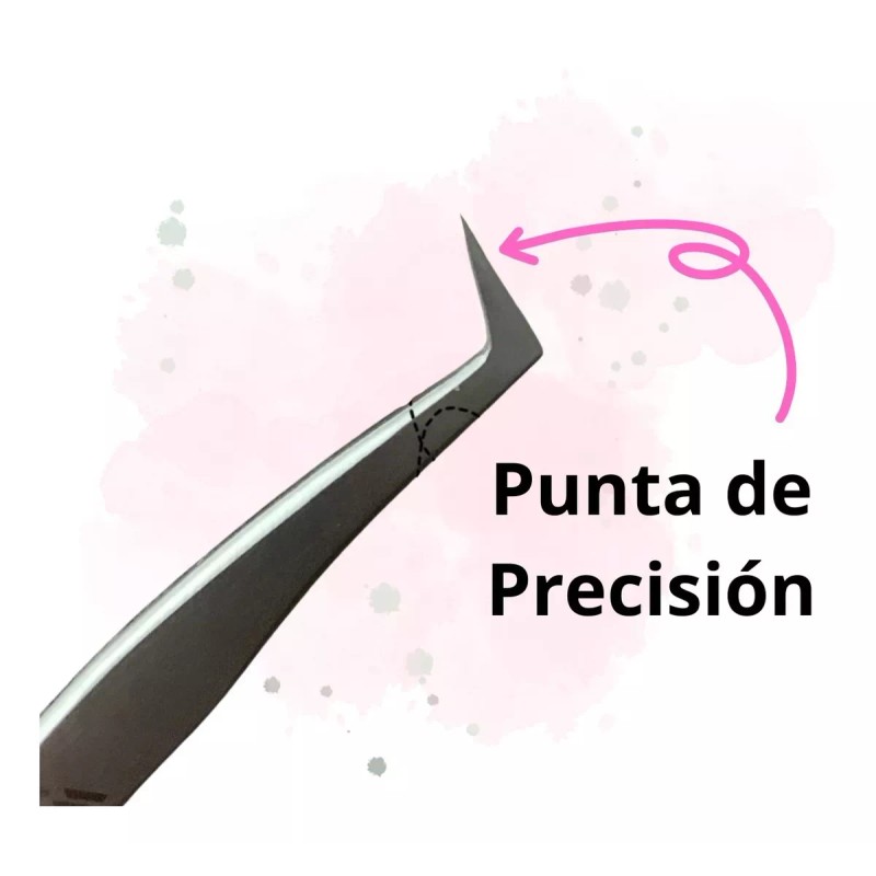 Universo en Linea Pinza Para Aplicación De Pestañas Mink 1