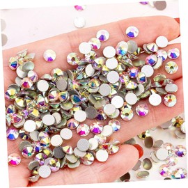 IWOWHERO 2880pcs Crystal Glass Rhinestones Nail Art Charms Versatile DIY Gems for Nail Decorations Safe Shiny