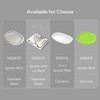 Metal Spoon Rest with Non-slip Silicone Pad for Stove Top