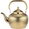 SANQIAHOME 1500ml teapot with Infuser stainless steel Water Boilers lifting