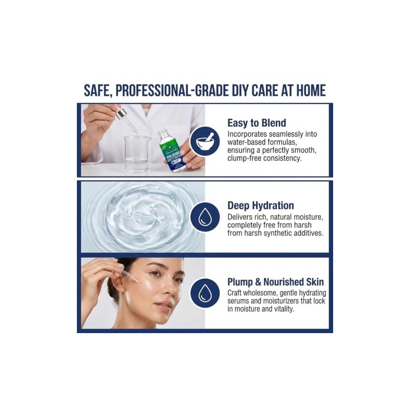 Hyaluronic Acid 1% Solution – (8.11 fl oz / 240ml)