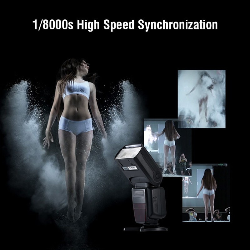 TRIOPO TR-982III/C 2.4G TTL 1/8000 Wireless Master Slave Flash Speedlite