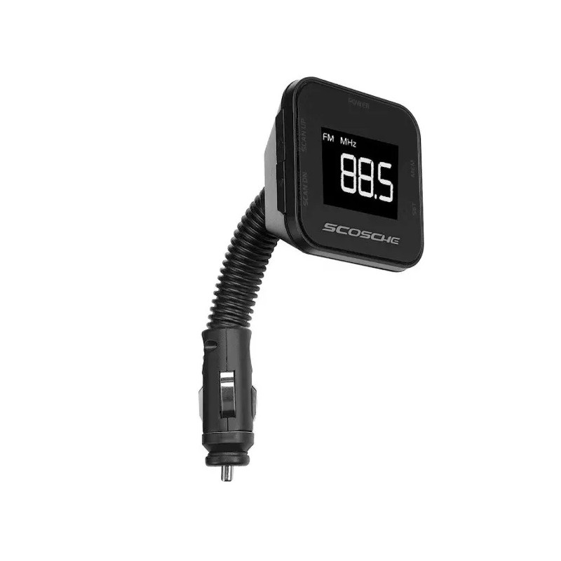 Scosche FMTD13-SP1 Digital FM Transmitter With Back Lit Display And