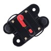 Circuit Breaker Manual Reset 1/4in Overcurrent Protection DC 12‑48V for