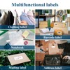 (50 Sheets, 500 Labels) Sticker Paper, 2" x 4" Shipping