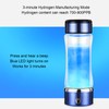 Hydrogen Generator Water Bottle 420ml SPE PEM Technology Water Ionizer