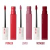 Kit 3 Labiales Maybelline Matte Ink | Acabado Mate de