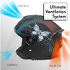 VCAN V88 3/4 Open Face Motorcycle Scooter Helmet ECE &
