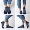 VWELL Cotton Toe Socks Five Finger Socks No Show Crew