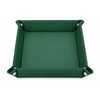 Folding PU Leather Valet Tray for Daily Essentials – Collapsible