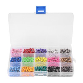 900pcs Ronda Head Dressmaking Pins para Bodas, Corsage y Floristería - Pin de Costura Profesional