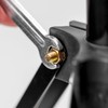 sourcing map 10 Pcs Fully Threaded Rod, M8-1.25x70mm Carbon Steel