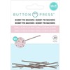American Crafts/We R Memory 5 Button Press Pins Backers 661075