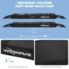 WOOWAVE Folding Kayak Soft Roof Rack Pads Universal Kayak Carrier