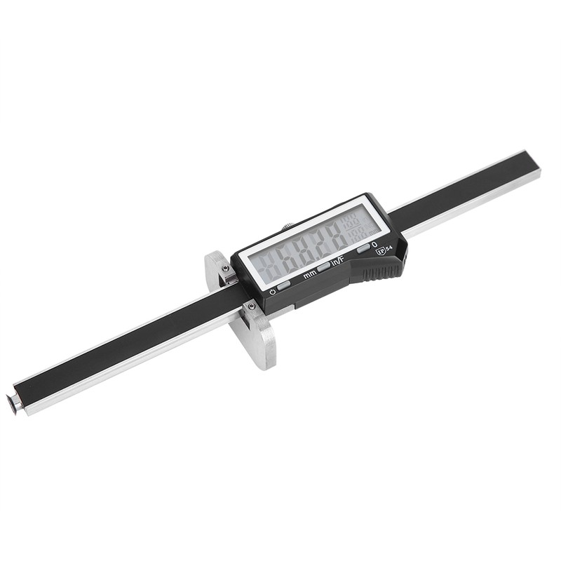Digital Vernier Caliper Electronic Parallel Scribing Measuring Tool Stainless Steel