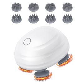 Ankilo Newest Electric Hair Scalp Massager, Handheld Pet Massager for Cat Dog Bunny, 5 Kneading Modes, for Relieving Tight Stiffness Muscles, Promote Bonding