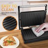 Panini Press Sandwich Maker, Aigostar 1000W Sandwich Press Grill with