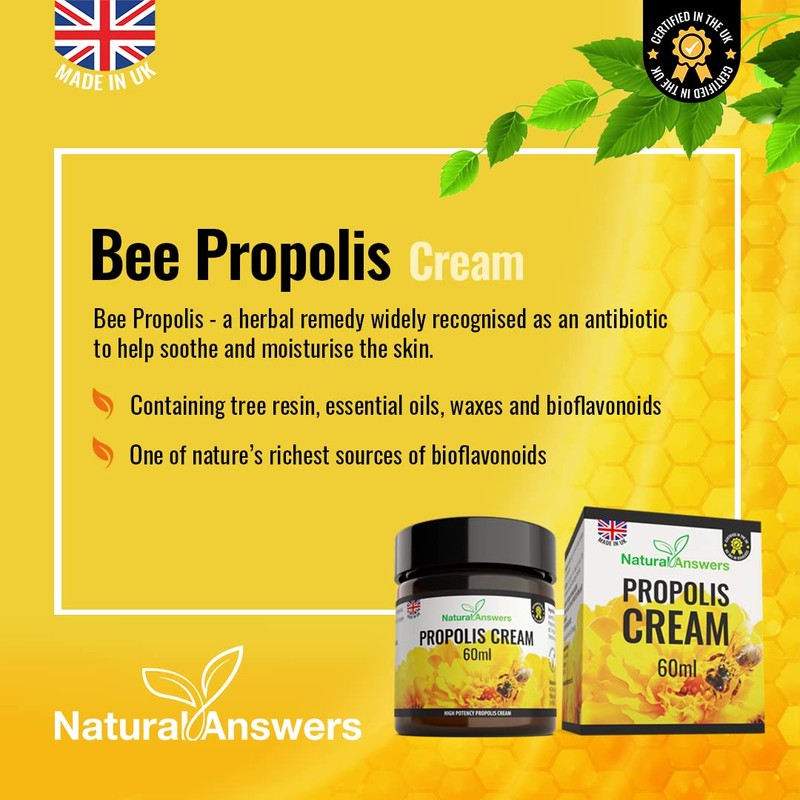 Bee Propolis Cream 60ml - Moisturising Natural Propolis Balm Ointment