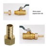 EMSea 2 Pcs 1/4 BSP Female Thread to 10mm Hose