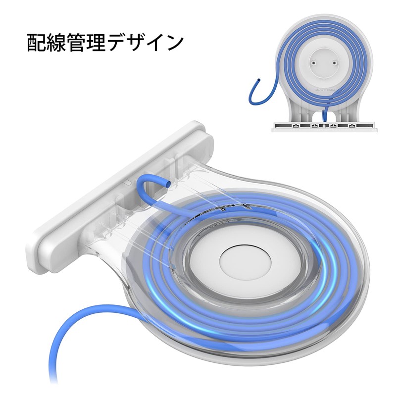 AhaStyle Wall Mount HomePod Mini Holder Wire Storage HomePod Mini