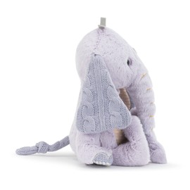 DEMDACO Purple Striped Oddball Elephant 13 inch Plush Children's Stuffed Figure Toy