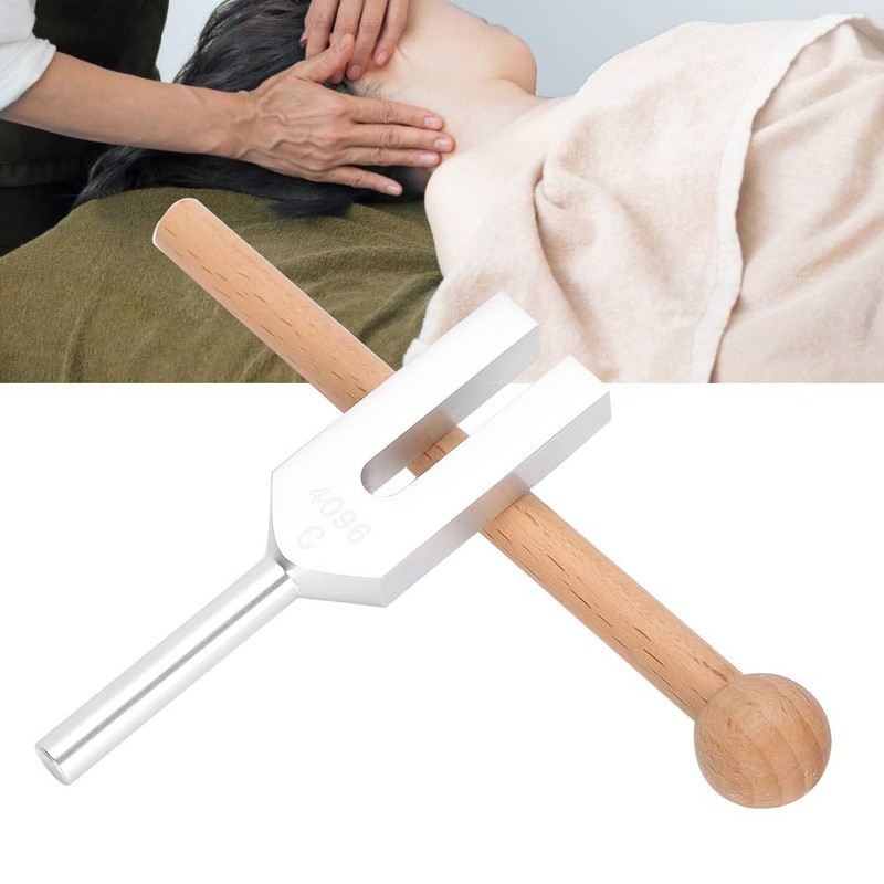 Brrnoo 4096Hz High Frequency Tuning Fork, Aluminum Alloy Medical Tuning