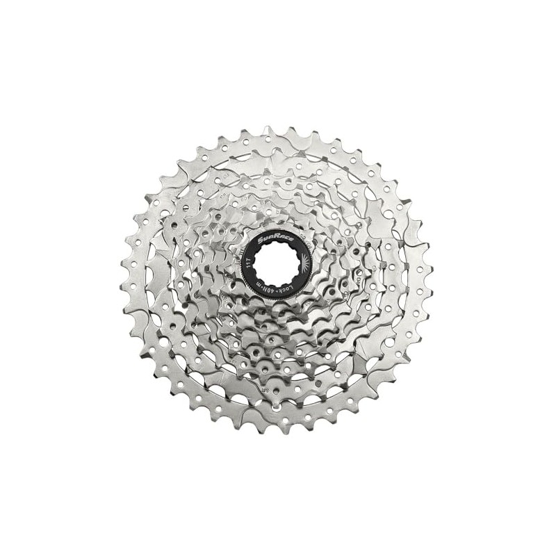 SunRace Silver 9 Speed 11-36T Cassette