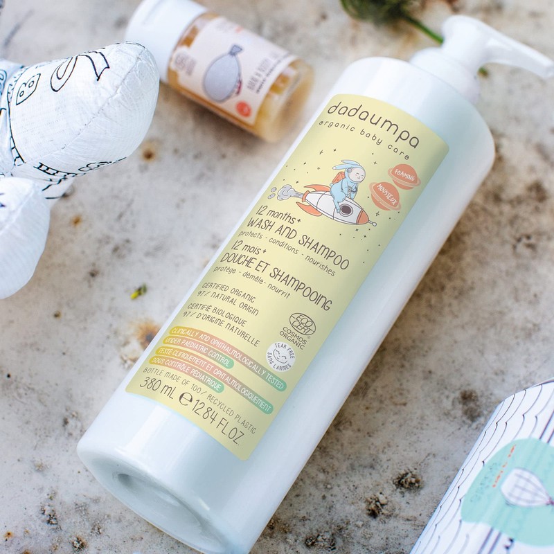 Dadaumpa Baby Wash & Shampoo Hair & Body Cleanser 12
