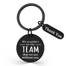 Boss Day Gifts for Women Men Coworker Thank You Gifts for Boss Team Keychains for Employees Supervisor Appreciation Gifts for Men Women Leader We Wouldn't Be The Team We Are without You Keychain