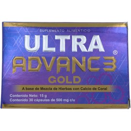 Ultra Advanc3 Gold Morado 30 capsulas