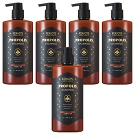 Kerasis Propolis Damage Repair Shampoo, 1L, 5 packs / 케라시스 프로폴리스 데미지 리페어 샴푸, 1L, 5개