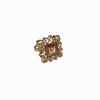 Boutique De Luxe, Pari Gold Finger Ring with Rose Gold