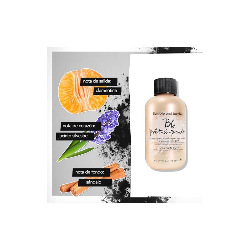 Bumble and Bumble Prêt-à-powder Shampoo seco en polvo |Voluminizador