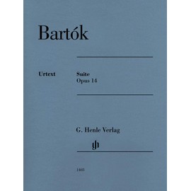Suite op. 14 für Klavier: Instrumentation: Piano solo (G. Henle Urtext-Ausgabe)
