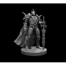 Pathfinder Miniatures Fallen Paladin/ mz4250/ 25mm Scale Miniature/ Pathfinder/ D&D/ RPG / TTRPG